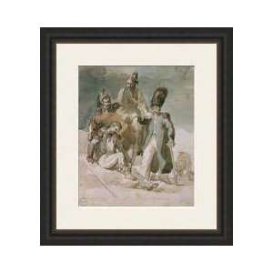  Episode From Napoleons Retreat From Russia In 1812 Framed 
