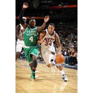  Boston Celtics v New Jersey Nets Nate Robinson and Devin 