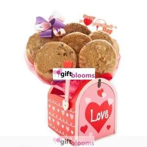  Valentines Love Mail Box   6 Gourmet Cookies