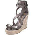JUICY COUTURE 149 95 SILVER Sandals Shoes TRENDY 10  