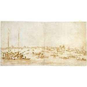  Hand Made Oil Reproduction   Francesco Lazzaro Guardi   24 