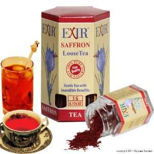 Saffron Organic Loose, Exotic Tea with Grocery & Gourmet Food