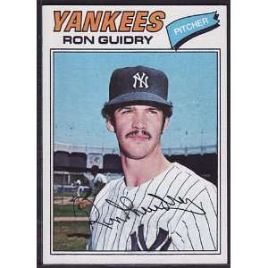 1977 Topps #656 Ron Guidry 