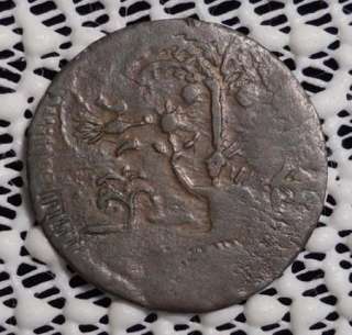 1813 CARTAGENA COLOMBIA 2 REALES COPPER COIN  