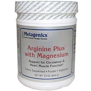  Arginine Plus With Magnesium Powder Health & Personal 
