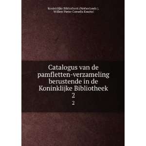   Pieter Cornelis Knuttel Koninklijke Bibliotheek (Netherlands ) Books