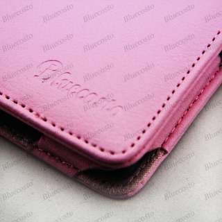 PINK PU Leather Case Cover for  Kindle 4 4th No keyboard Mini 