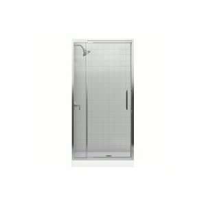  Kohler K 705818 L Lattis 3/8 Pivot Door, Bright Silver 