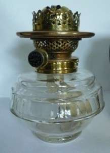 Magnificent Genuine Victorian Hinks Ceramic & Crystal Oil Lamp  