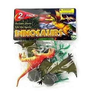  Dinosaurs 2 Pack Case Pack 48 Toys & Games