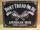 Dont Tread on Me American Iron Tin Metal Sign USA