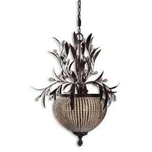  Uttermost Cristal de Lisbon 3 Lt Chandelier   21004