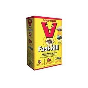  3 PACK VICTOR FAST KILL DISPOSABLE BAIT STATION, Size 2 