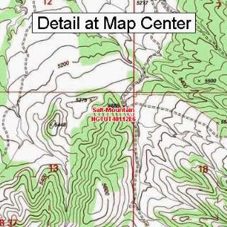   Map   Salt Mountain, Utah (Folded/Waterproof)