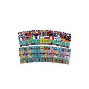   ROYLCO KIDS AROUND THE WORLD FLASH CARDS 28/PK 3 X 8.5 Toys & Games