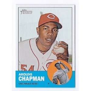   Topps Heritage #225 Aroldis Chapman Cincinnati Reds