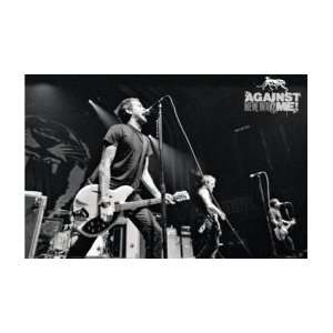 AGAINST ME Live on Stage Music Poster 