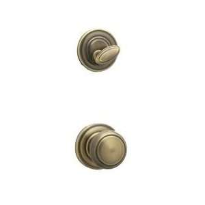  Schlage FA394AND609 Accents Series Antique Brass Interior 