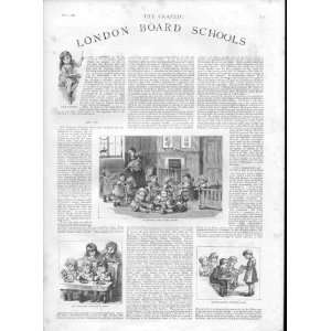  London Board Schools 1885 Engr