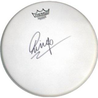 Ringo Star Autographed/Hand Signed Drum Head (Remo) Beatles