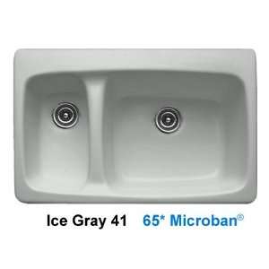 Advantage Barrington Double Bowl Hi Lo Self Rimming Kitchen Sink 