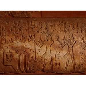  Relief on the Red Chapel of Hatshepsut as Human and God 