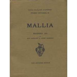  mallia /maisons ( II) deshayes jean/desenne jean Books