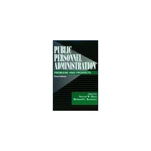    Public Personnel Administration (9780130377142) Hays Books