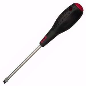  Morris 52126   1/4 X 8 Black / Red Slotted Screwdriver 