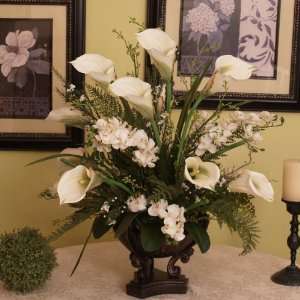  Calla lily and Orchid Silk Floral Design