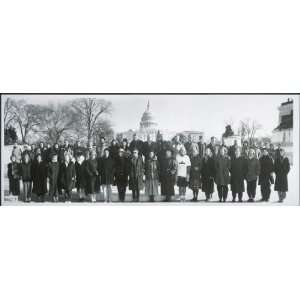  Photo Library of Congress staff members in front of U.S 