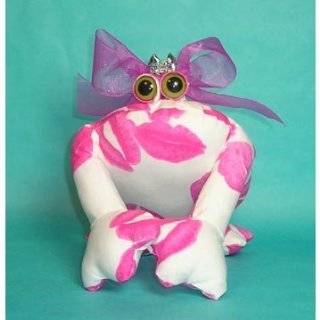 Hot Lips Frog Plush Sachet by snickelldoodles