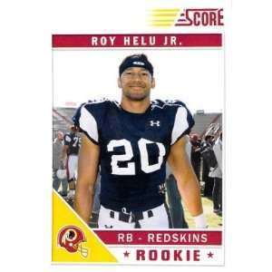  Roy Helu Washington Redskins 2011 Score #383 Rookie 