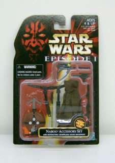 1998 Hasbro Star Wars Episode I Naboo Accessory Set MOC  