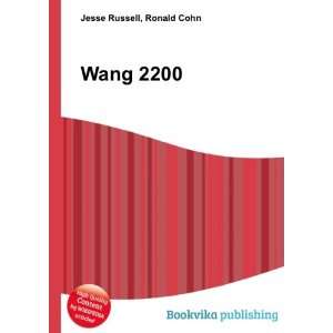  Wang 2200 Ronald Cohn Jesse Russell Books