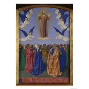 Ascension of Christ Giclee Poster Print by Jean Fouquet, 24x32  