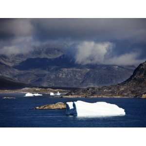  Icebergs, Island of Qoornoq, Province of Kitaa, Southern Greenland 