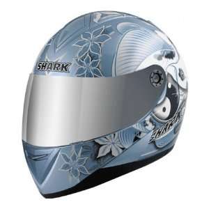  Shark S650 Ikebana Full Face Helmet Medium  Blue 