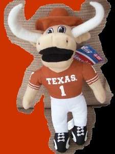 BEVO Texas Longhorn UT Mascot Toy NCAA Plush Fan Mem SM  