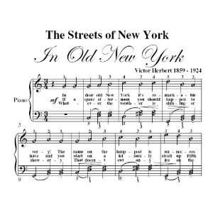   New York Victor Herbert Easy Piano Sheet Music Victor Herbert Books