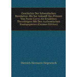   (German Edition) Dietrich Hermann Hegewisch  Books