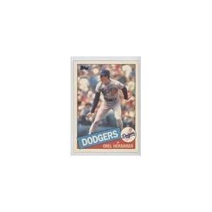    1985 Topps Tiffany #493   Orel Hershiser/5000 Sports Collectibles