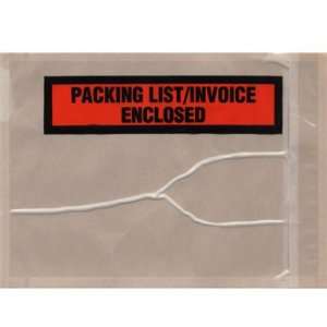  4 1/2 x 6 Panel Packaging List/Invoice Enclosed Back 