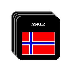  Norway   ASKER Set of 4 Mini Mousepad Coasters 