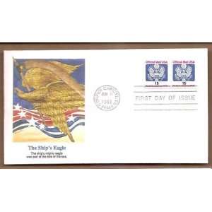   Eagle Official Mail Stamp Corpus Christi Texas Cancel 