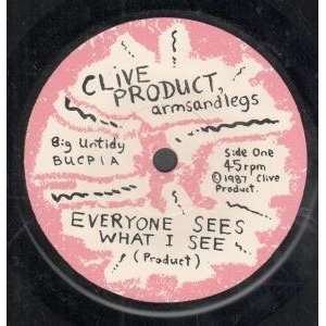   SEE 7 INCH (7 VINYL 45) UK BIG UNTIDY 1987 CLIVE PRODUCT Music