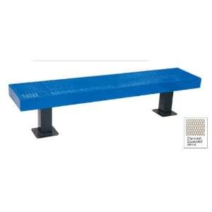   Systems 932SM V6 6 Expanded Metal Backless Mall Bench