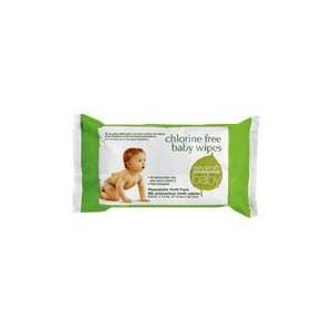  Baby Wipes Non Chlorine Bleached Unsented Travel Refill 