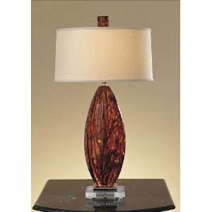  Mod Squad Amber Table Lamp