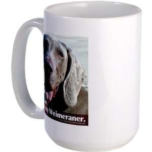  Weimeraner Pets Large Mug by  